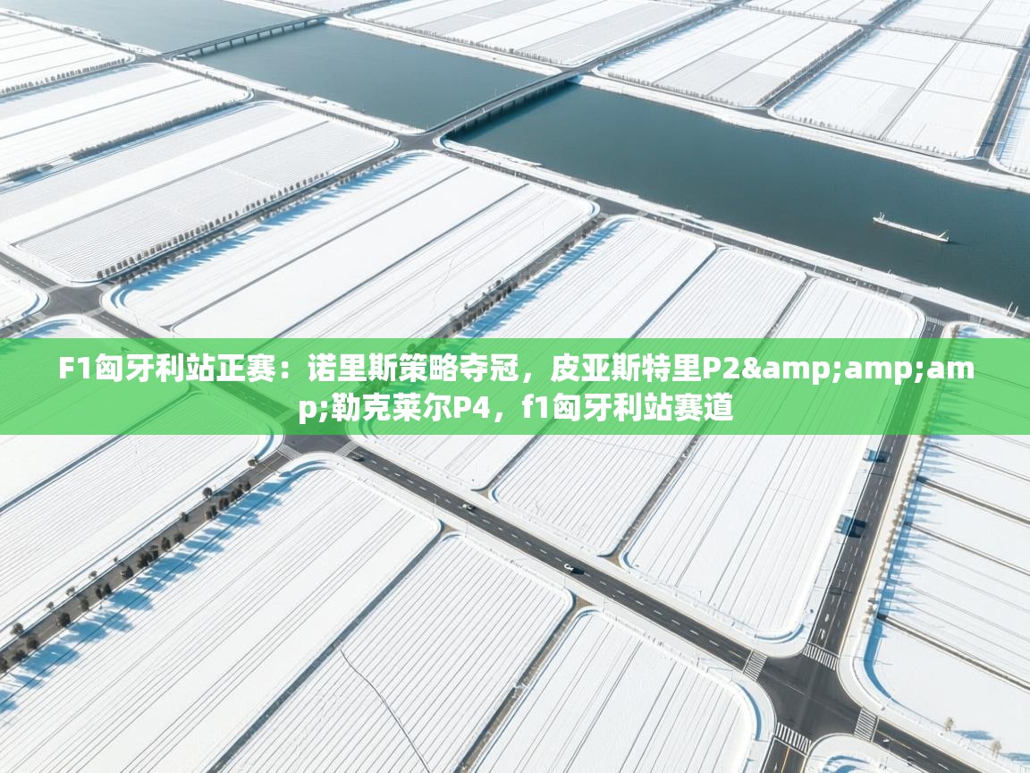 开云体育视频直播低延迟-F1匈牙利站正赛:诺里斯策略夺冠,皮亚斯特里P2&勒克莱尔P4,f1匈牙利站赛道 第3张